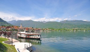 Lake Maggiore near Baveno, Piedmont, Italy