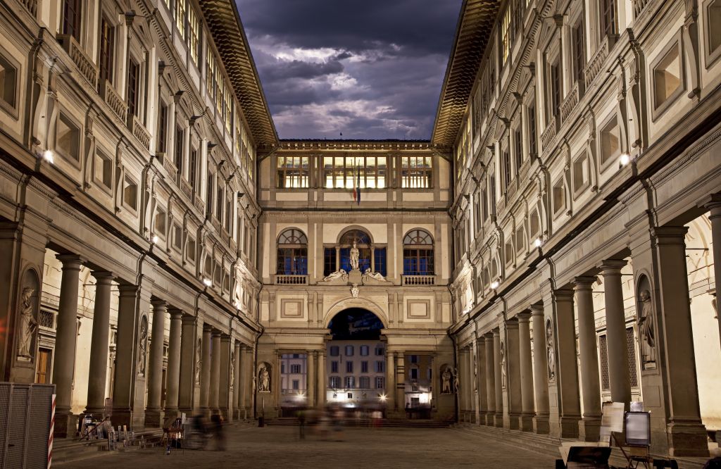 Uffizi Gallery in Florence, Tuscany, Italy