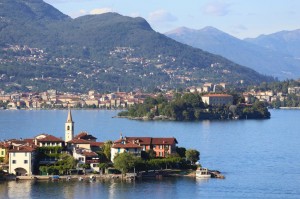View of Lago Maggiore, Italy