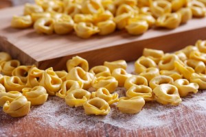 Tortellini from Bologna, Italy