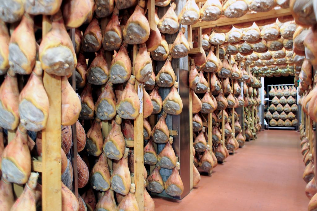 aging in cells temperate parma ham typical pork product
