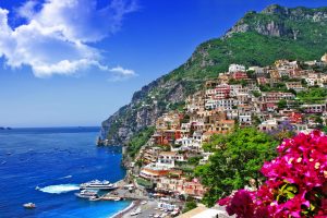 Beautiful scenery of Positano, Amalfi Coast, Italy