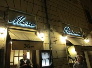 Mario Restaurant - Rome