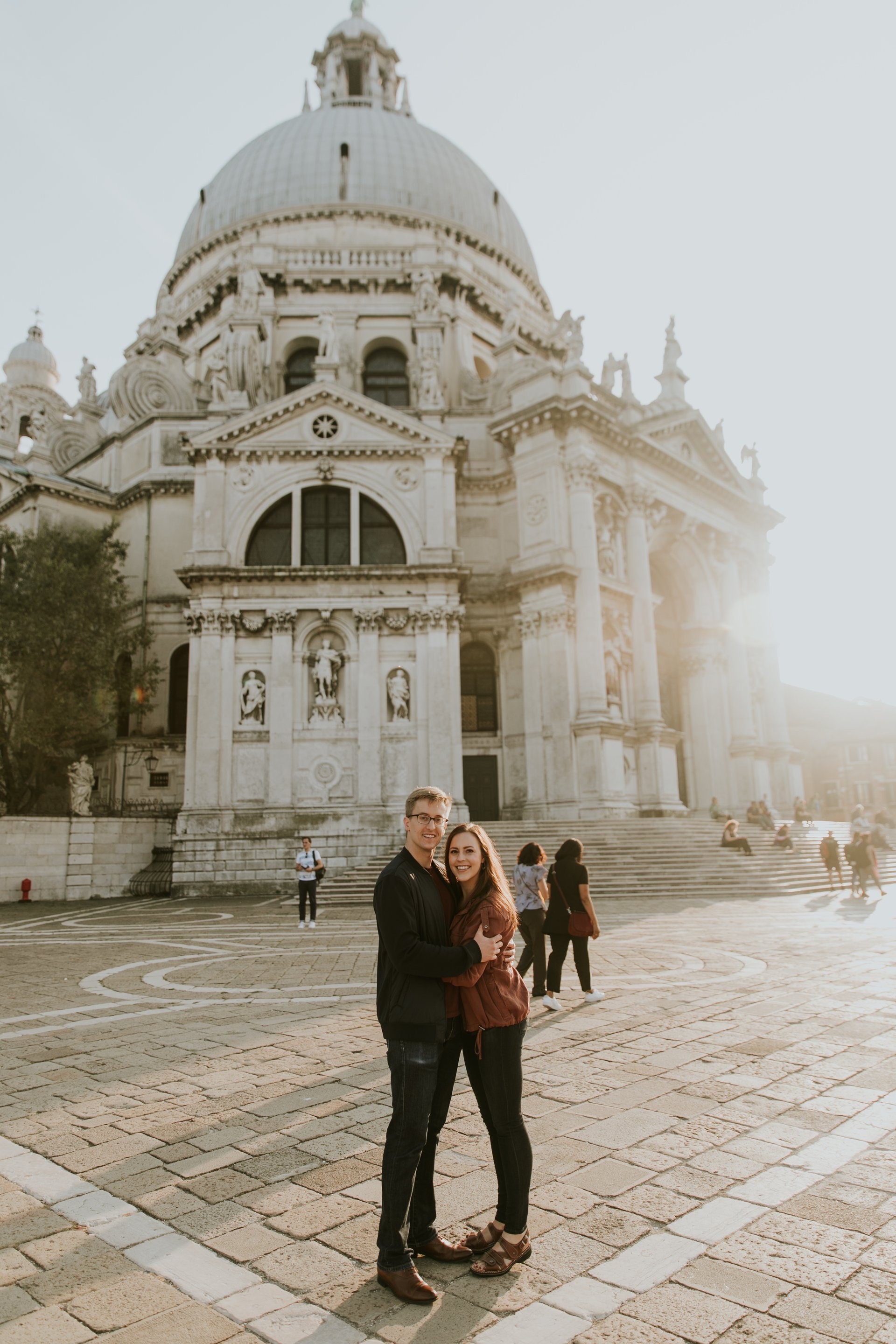 Mr & Mrs Schneider, Chiesa di Santa Maria Della Salute, Venice, Italy