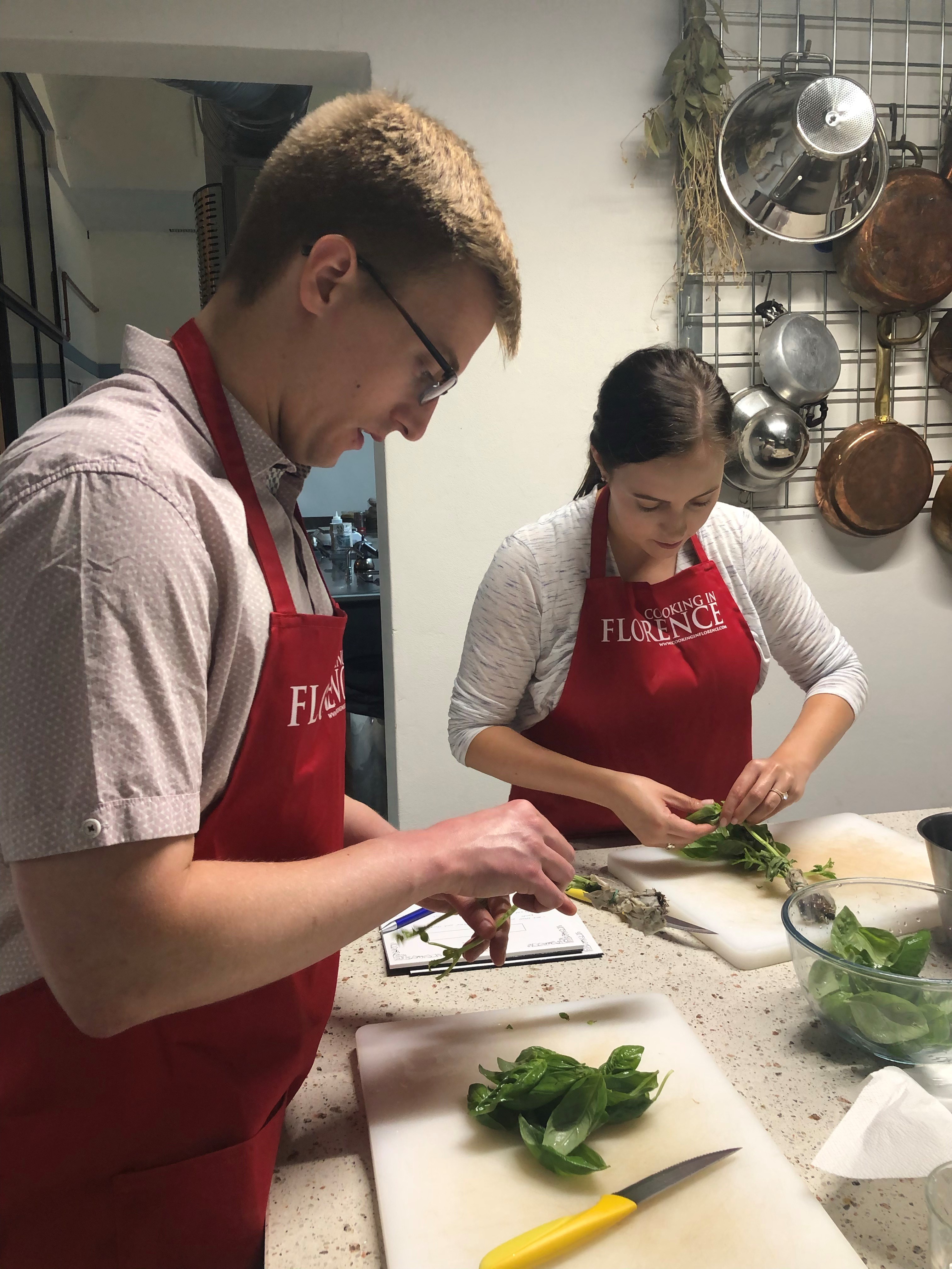 Mr & Mrs Schneider, Cooking class in Florence