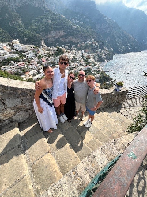 Travelling in Italy with Family - Amalfi Coast Positano