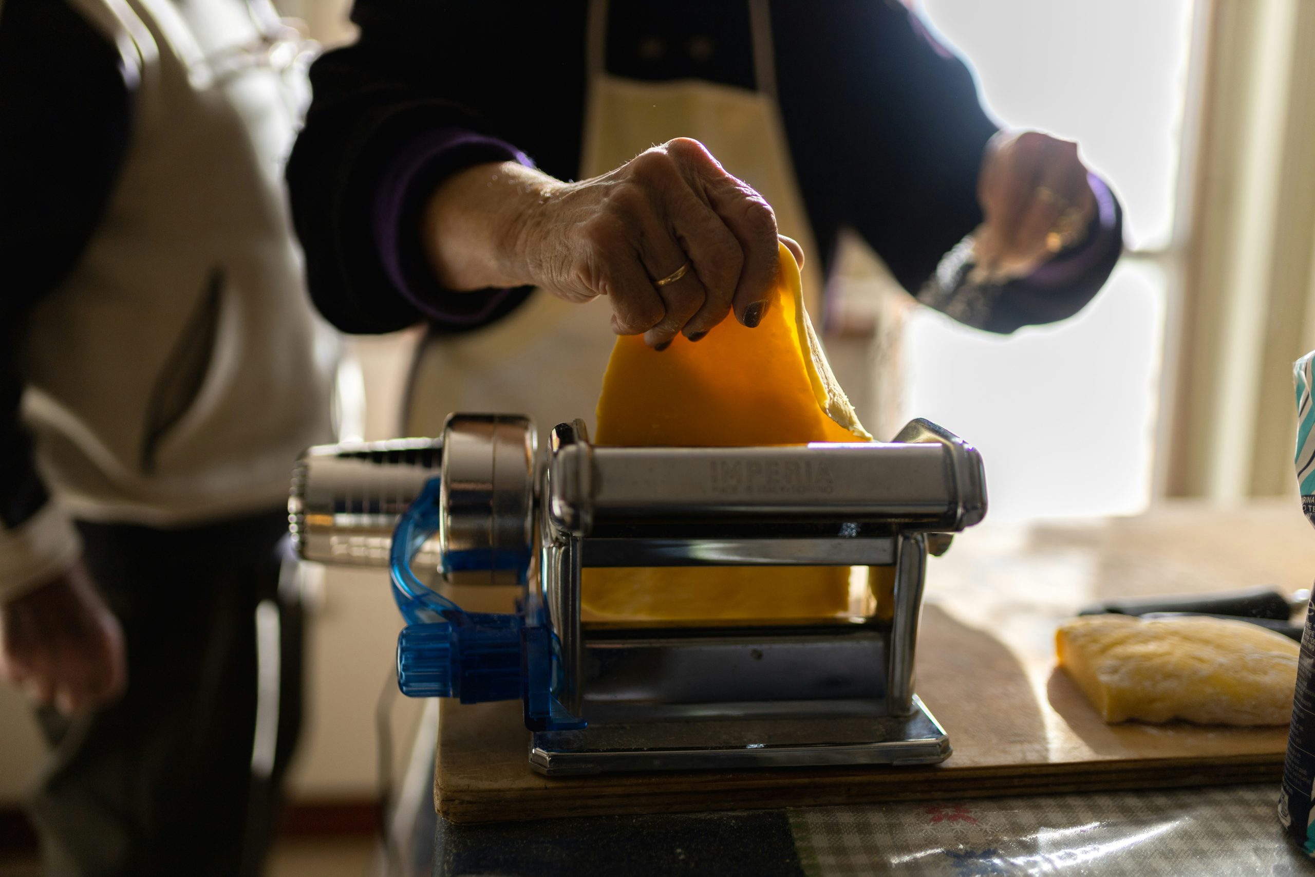 Pasta cooking class